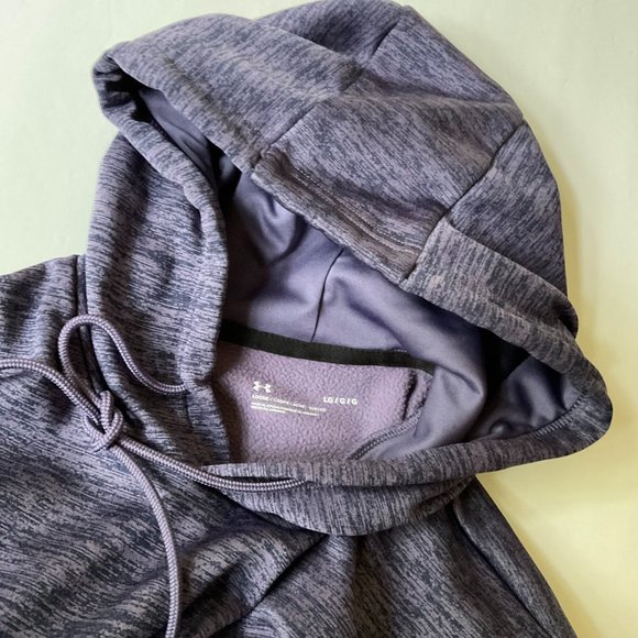 UNDER ARMOUR Women's Loose Fitting Pullover Hoodie EUC Size L - Picture 1 of 6